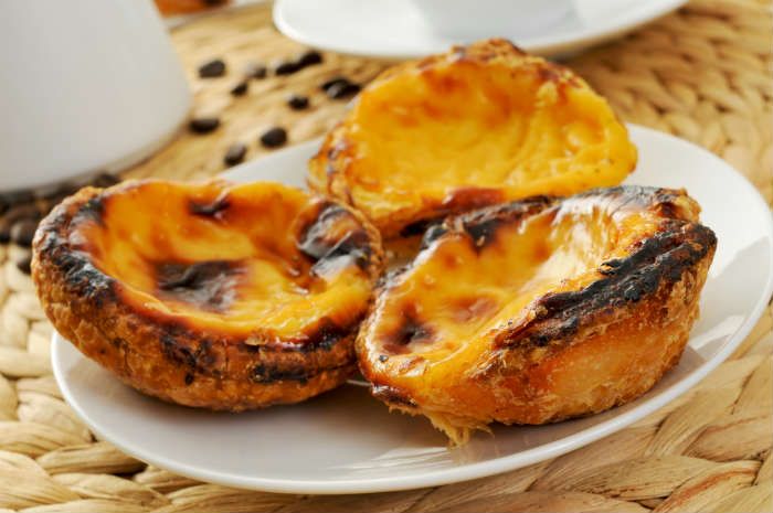 Traditional Pastel de Nata in Lisbon