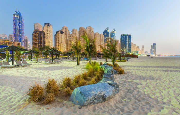 City breaks with beaches-Dubai