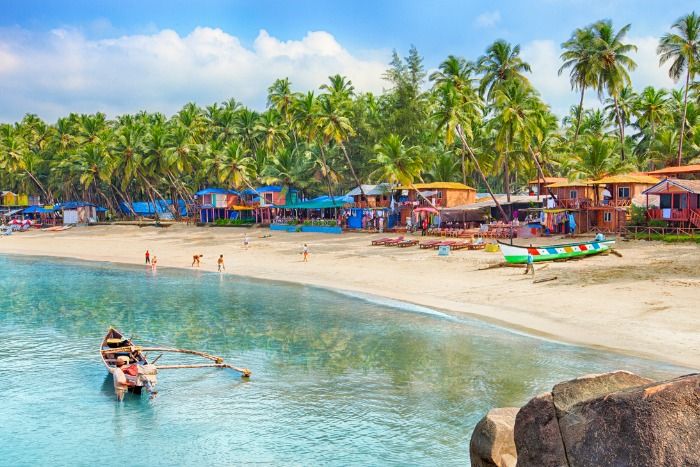 Beach in Goa, India
