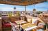 View over Marrakech from a rooftop cafe, Morocco