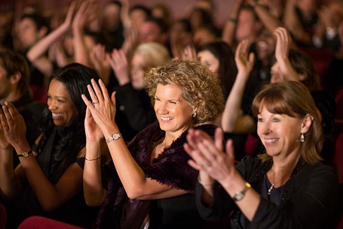 Women at the theatre