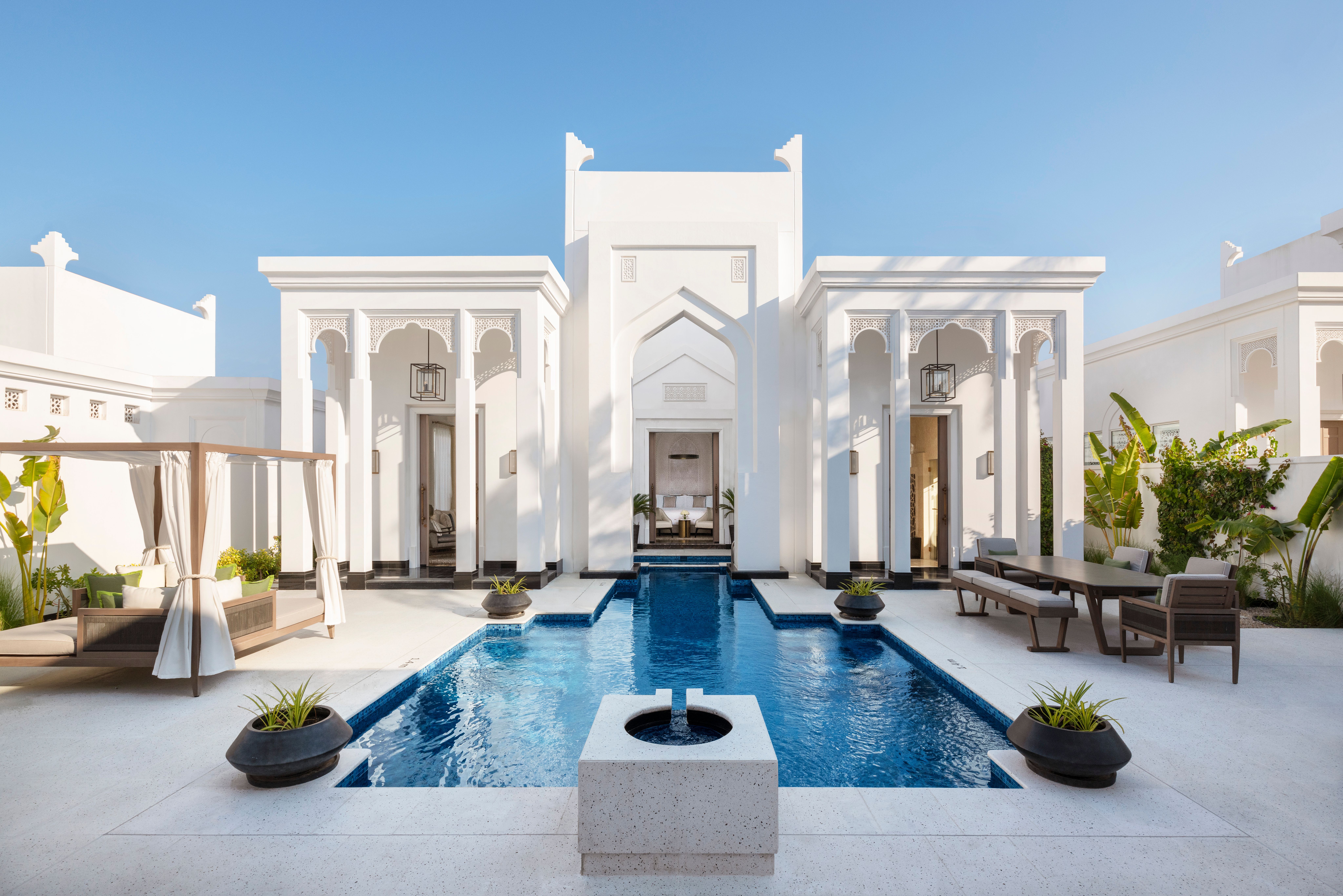 Raffles Al Areen Palace villa in Bahrain