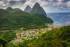 Soufriere and the Piton Mountains