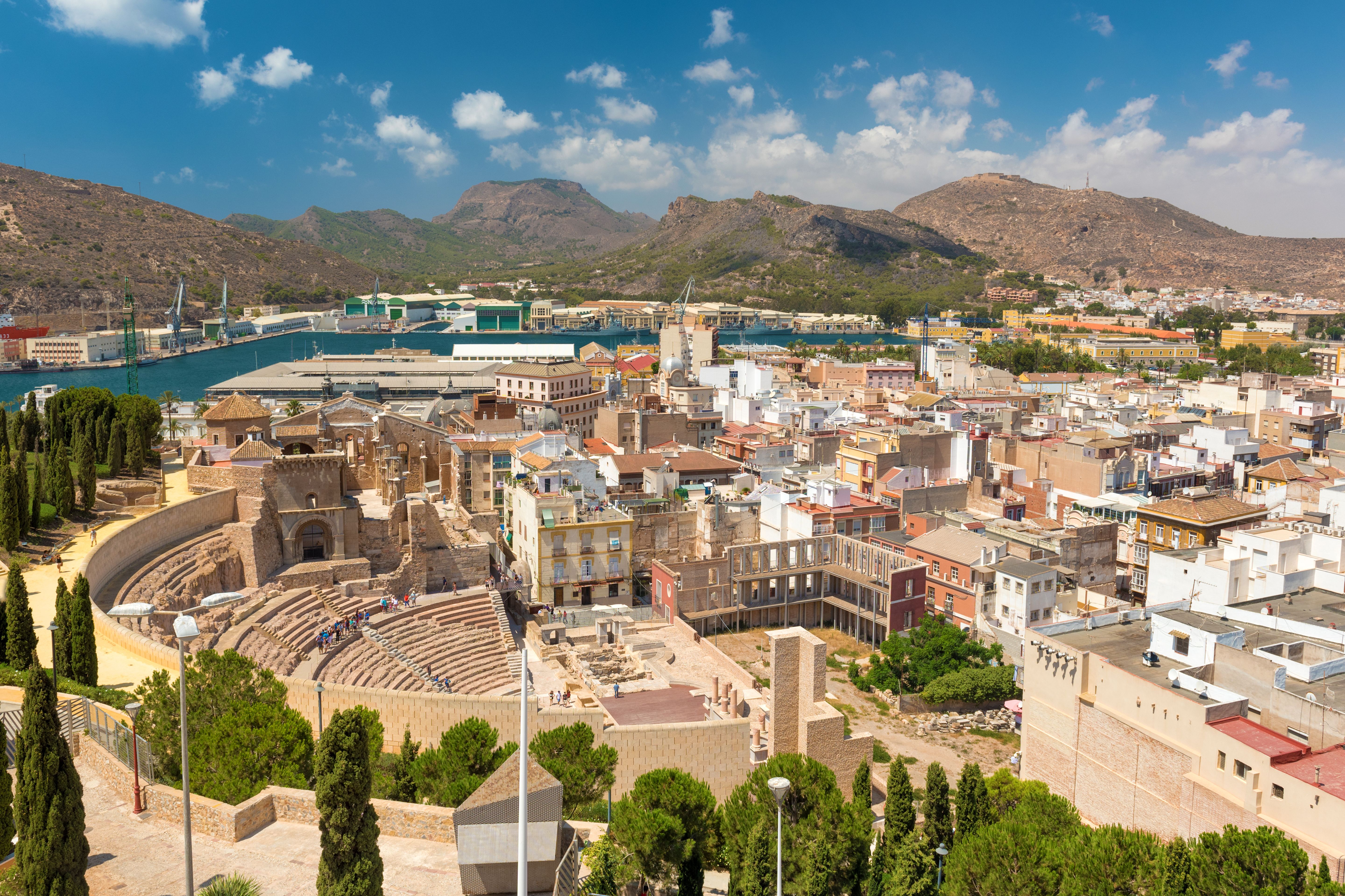 Cartagena in Murcia, Spain