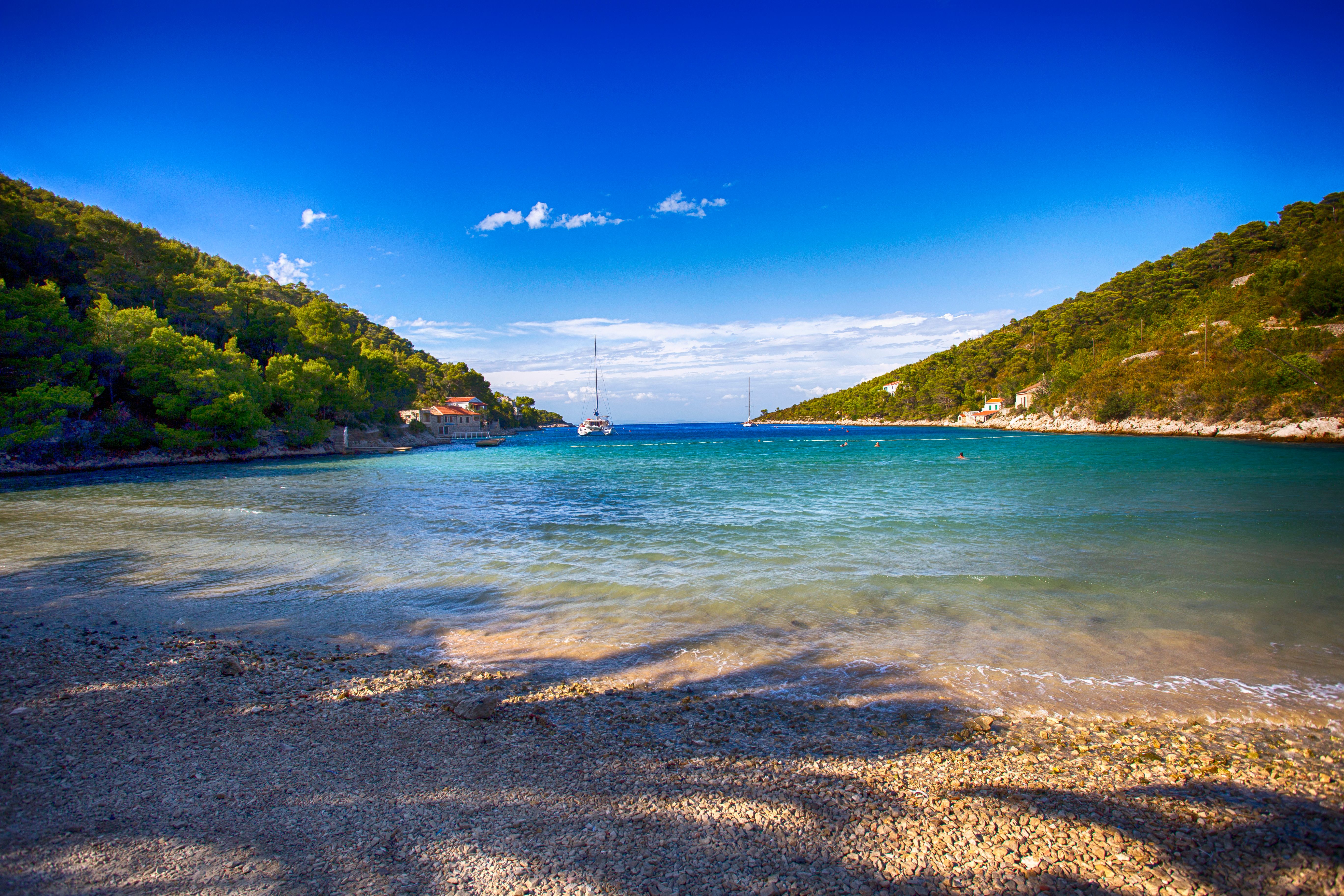 Stoncica bay on Vis island, Croatia