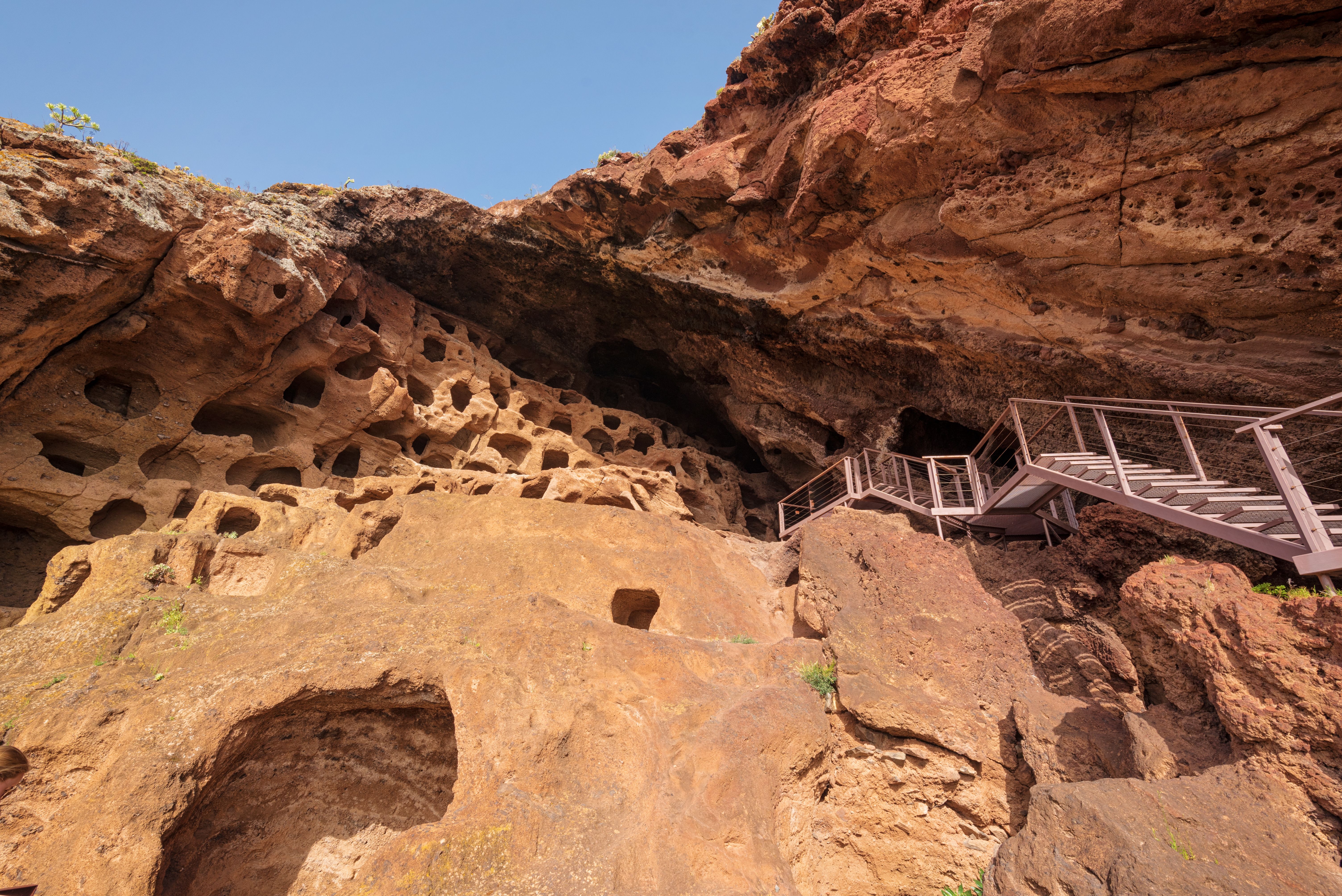 The Caves of Valeron (Cenobio de Valeron) - an archeological site in Gran Canaria