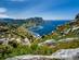 A view of rugged coastline in Costa de Galicia, Spain