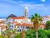A rooftop view of Garachico town in Tenerife