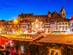 View over the christmas market at the Barfüssplatz in Basel, Switzerland