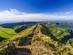 View from Miradouro da Boca do Inferno to Sete Citades, the Azores, Portugal