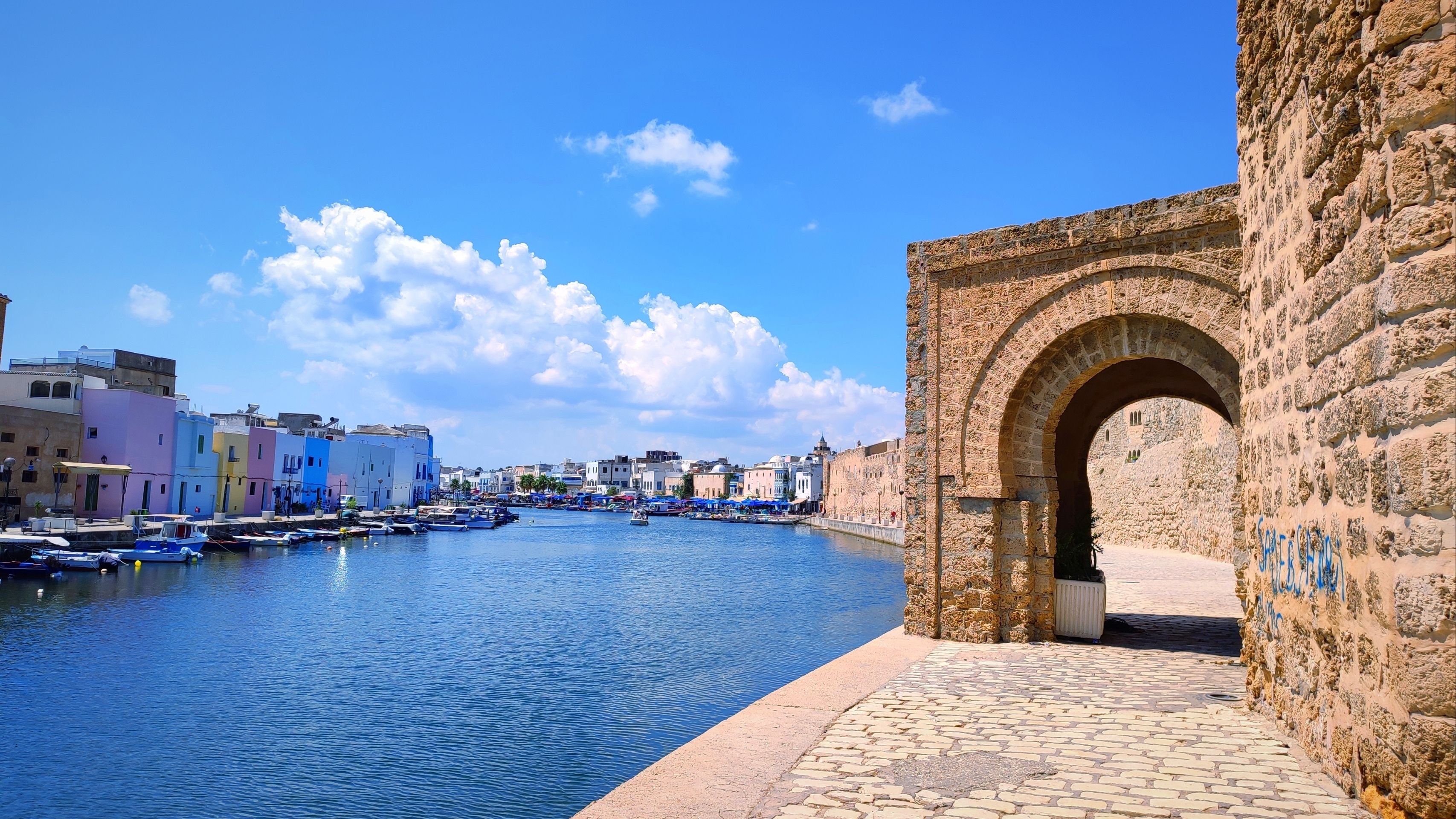 Old Port of Bizert in Tunisia