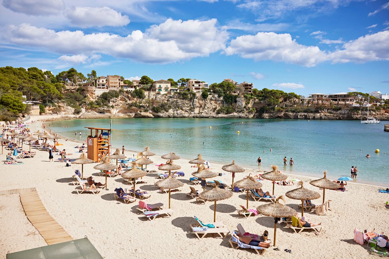 Beach in Majorca, Spain