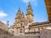 A view of the Cathedral of Santiago de Compostela in Spain