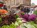 Fresh vegetables at famous Ballaro market in Palermo, Sicily, Italy