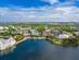 The town of Celebration, Florida, USA pictured from above