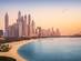 Sunset view of the Dubai Marina