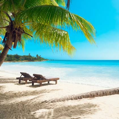 Punta Cana, Dominican Republic, Beach, Island, Turquoise Colored