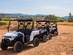ATV jeeps lined up ready for a safari tour in Paphos, Cyprus