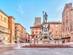 Piazza del Nettuno square in Bologna, Italy