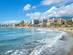 A view of the beach and resort of Benalmadena, Costa del Sol