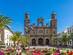 A view of the Cathedral Santa Ana Vegueta in Las Palmas, Gran Canaria