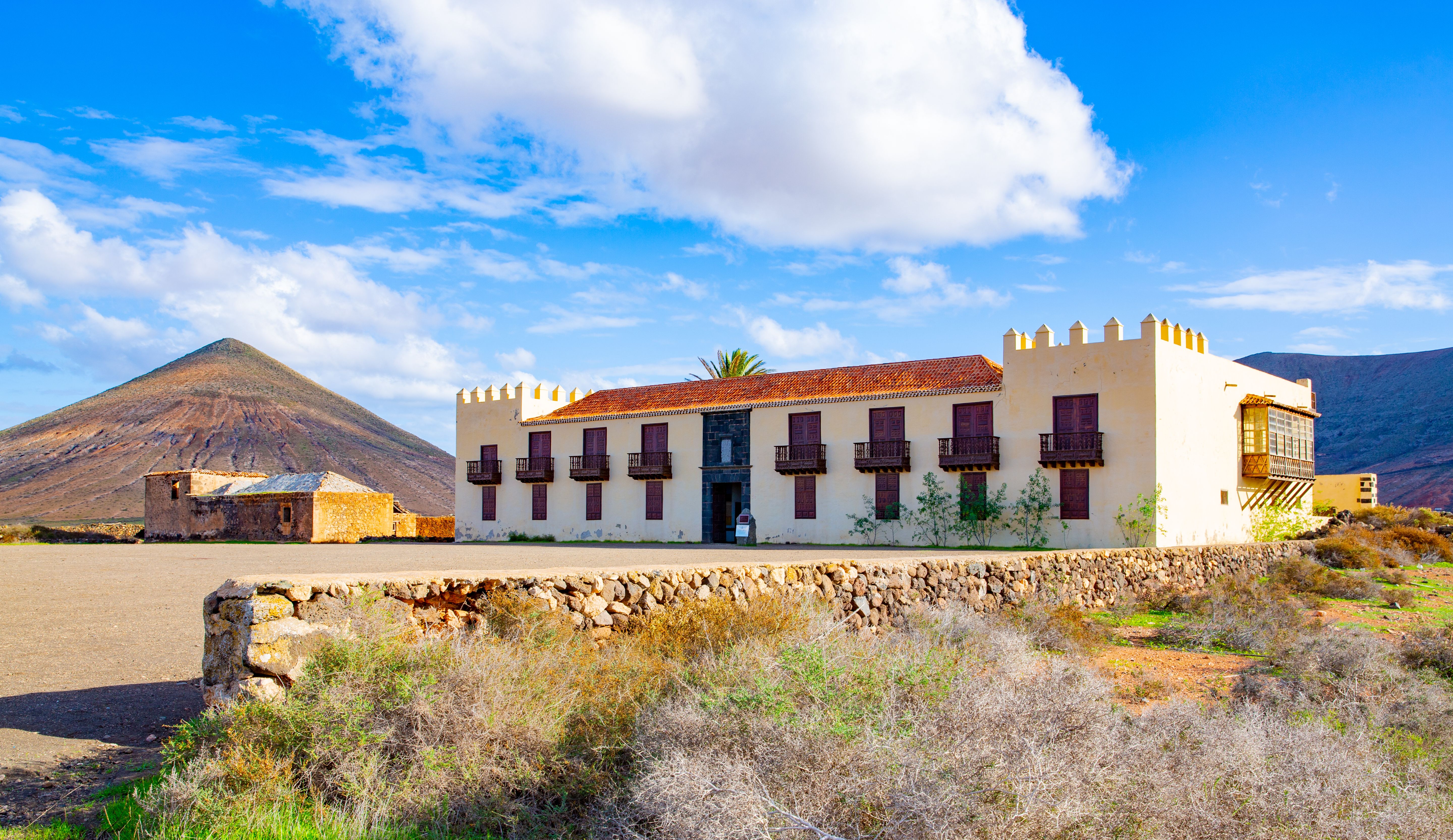 A view of Casa de los Coroneles in Fuerteventura