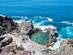 View over the Charco de La Laja natural swimming pools in Tenerife