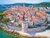 The historic town of Korcula in Croatia