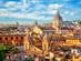Rooftop view of Rome in Italy