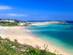 View overlooking Porthminster Beach in St Ives, Cornwall