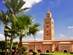 Koutoubia Mosque in the southwest medina quarter of Marrakesh, Morocco