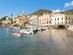 View of Lipari town from Marina Corta in Sicily