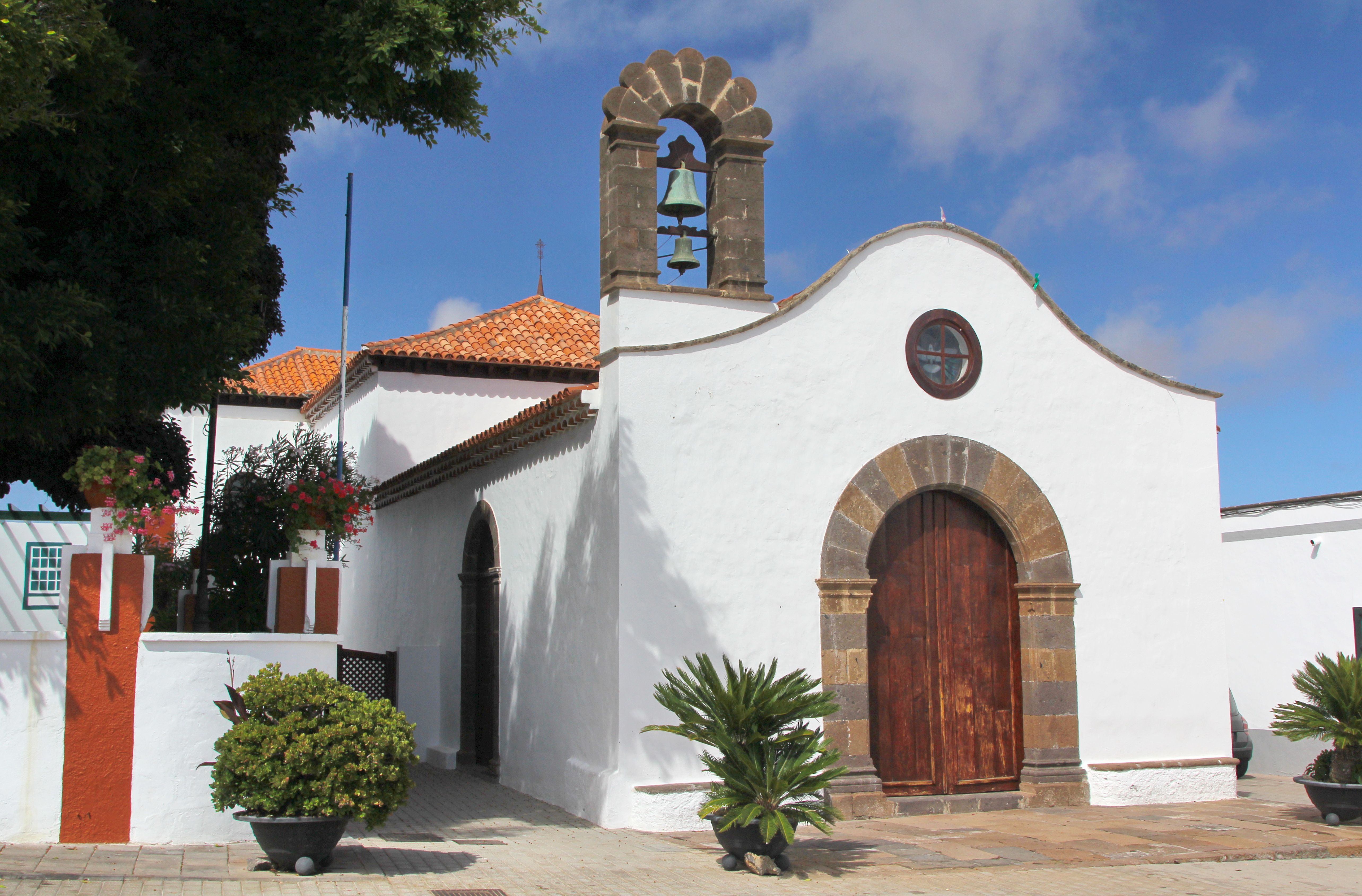A church in Arico Nuevo town, Tenerife
