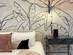 A stylishly decorated bedroom at the Morlando Space Mansion in Kissimmee, Florida