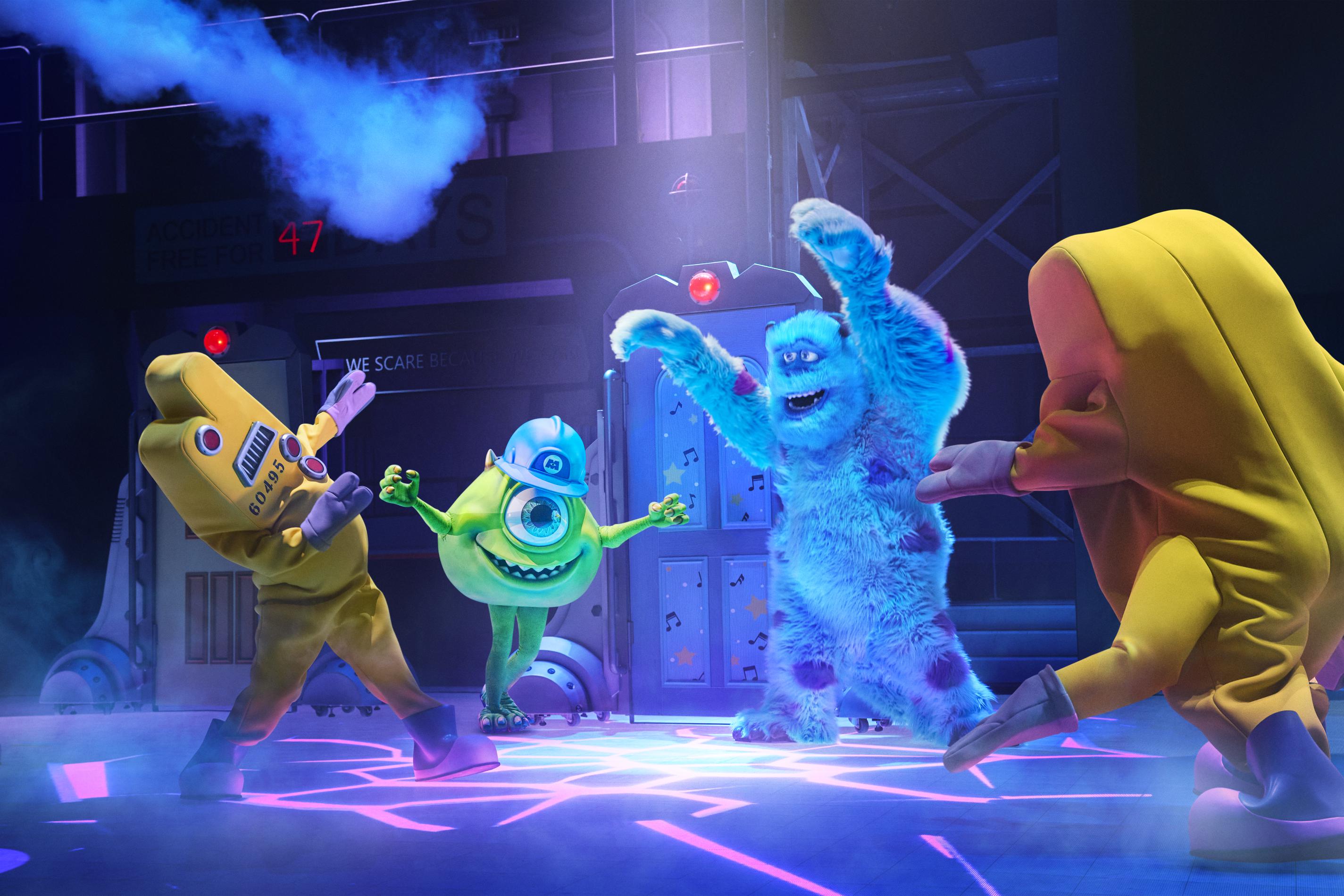 Monster's Inc attraction at Disneyland Paris