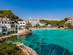 A view of Cala Santanyi beach in Majorca