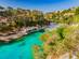 A view of Cala Pi beach and bay in Majorca