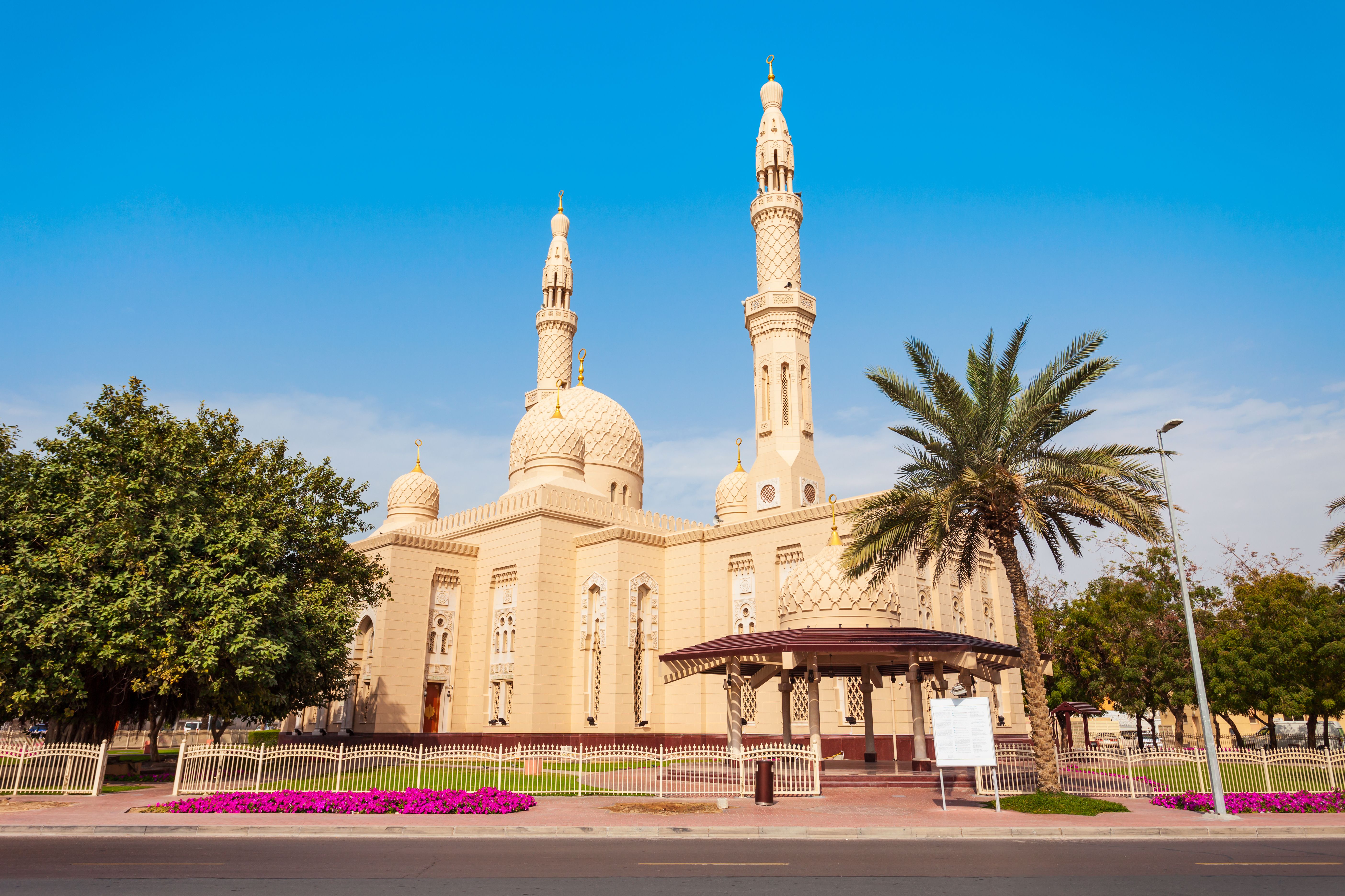 A view of Jumeirah Mosque in Dubai