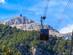 Cable car on ropeway leading to the top of Tahtali mountain (Mount Olympus) in Antalya, Turkey