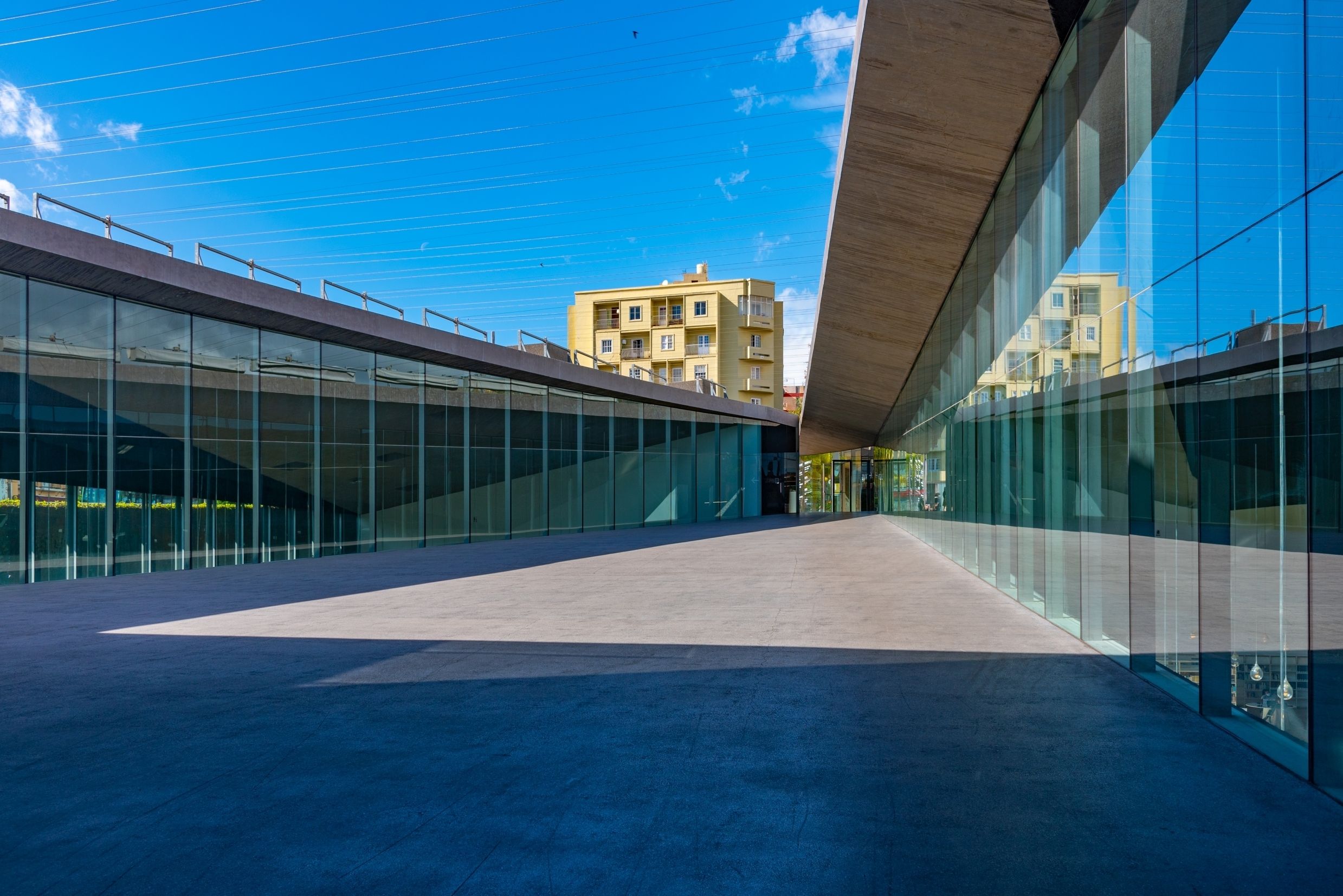 View of the Espacio de las Artes art gallery in Santa Cruz, Tenerife