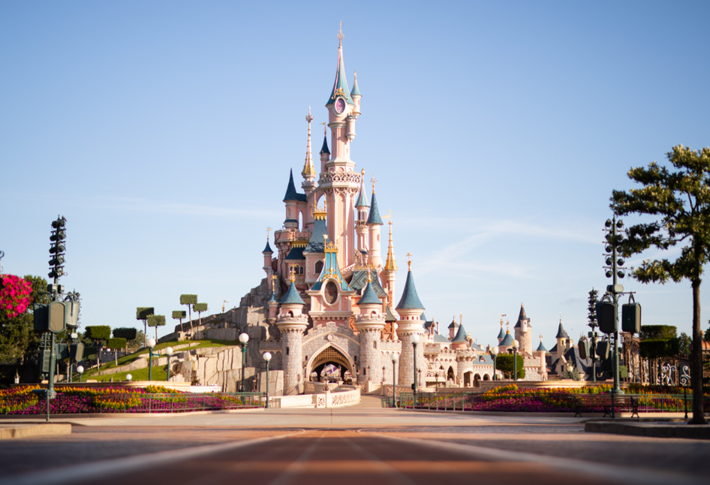 The Disneyland Castle at Disneyland Paris