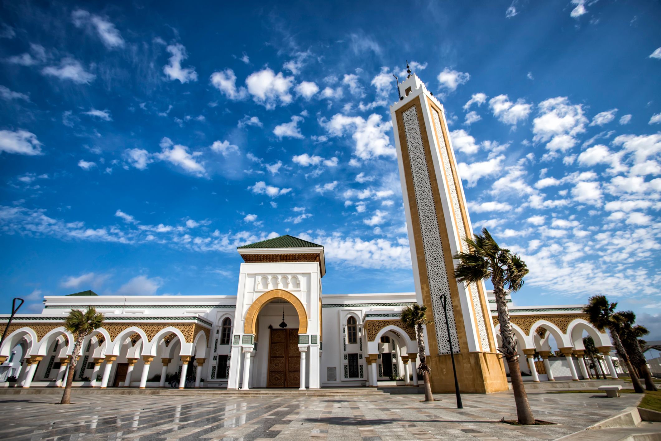 Grand Mosque of Tangier in Morocco