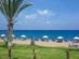 A view of Geroskipou beach (also known as Atlantida beach or Rikkos beach), near Paphos, Cyprus