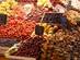 A close up of a fruit stall at Atarazanas market in Malaga