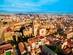 A panoramic view of Tarragona city in the Catalonia region of Spain.