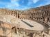 View of the ancient Roman ampthitheater in El Jem, Tunisia