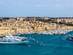 A view of the Grand Harbour in Valetta, Malta