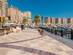 Waterfront walkway along Doha Marina in Qatar