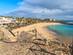 A view of Flamingo beach in Lanzarote