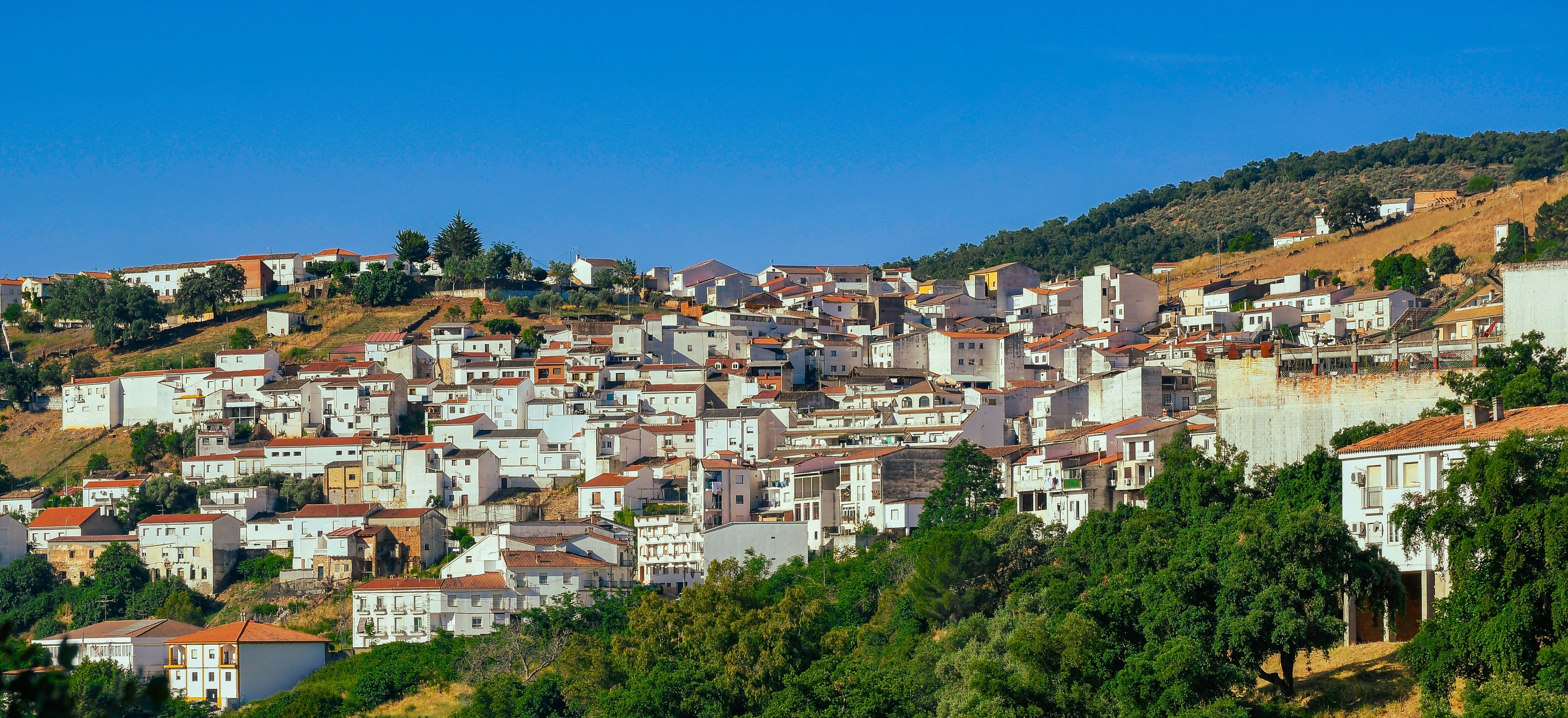 A view of the mountain village of Fuencaliente in La Palma, Canary Islands
